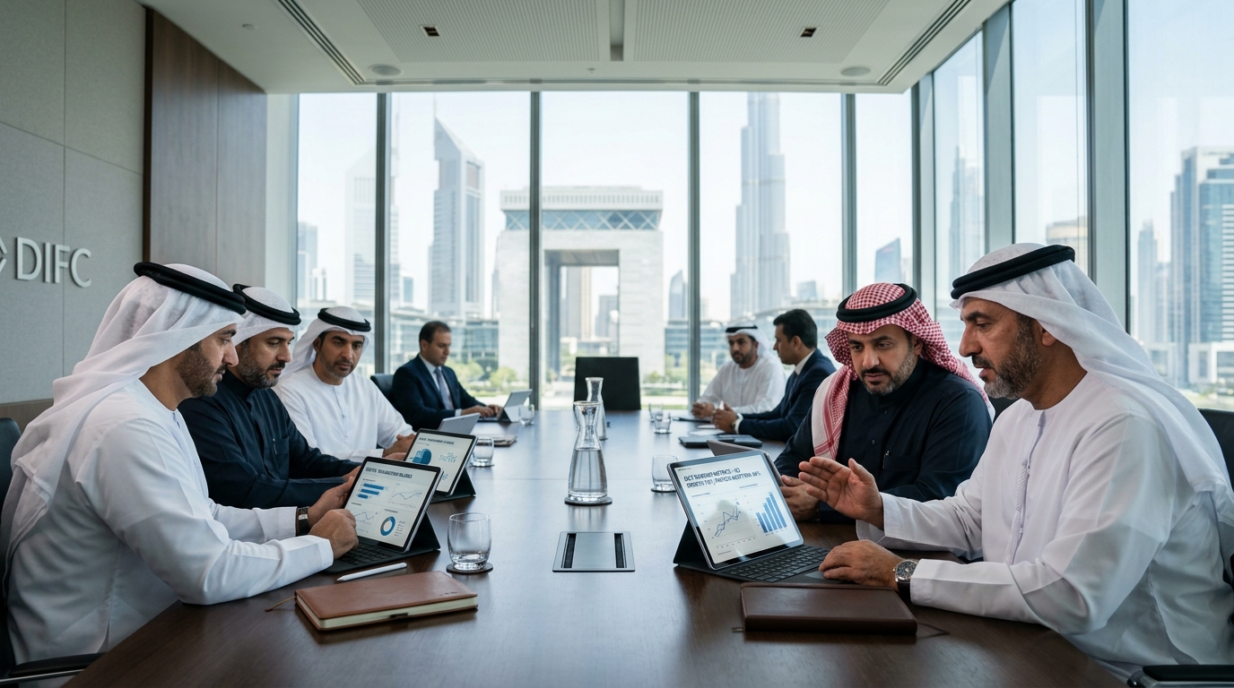 GCC financial technology leaders in executive conference